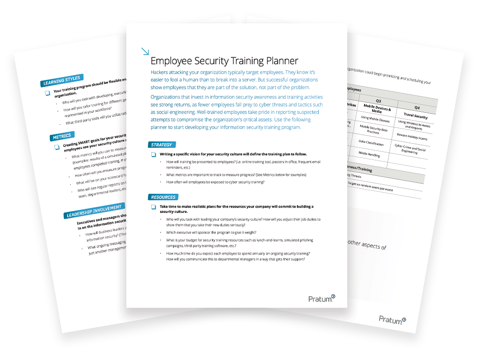 Employee-Security-Training-Planner-2022-Pratum Employee-Security-Training-Planner-2022-Pratum